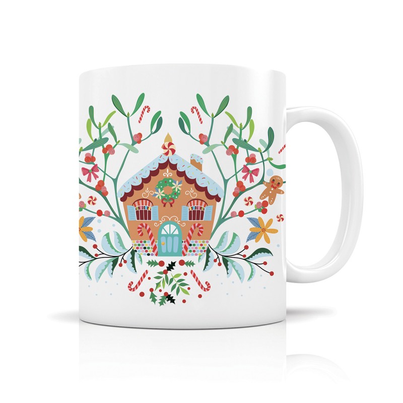 Mug Céramique - Maison de Noël - 350ml