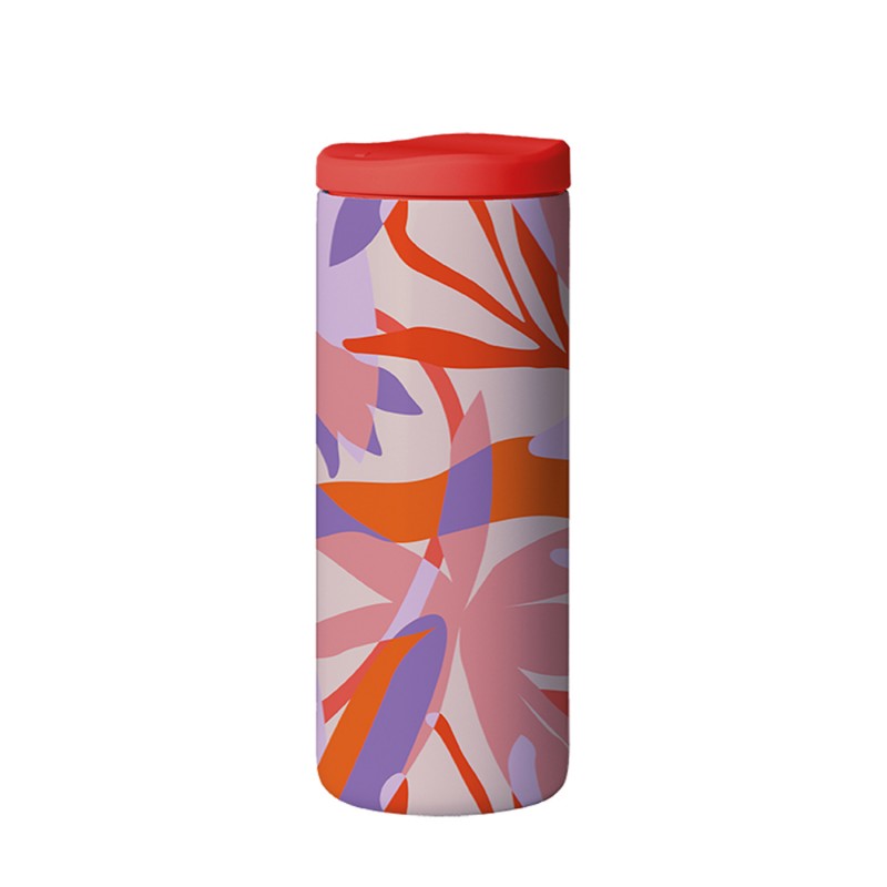 Gourde Slide cup NEO - Exotic flowers - 350ml - Chic Mic